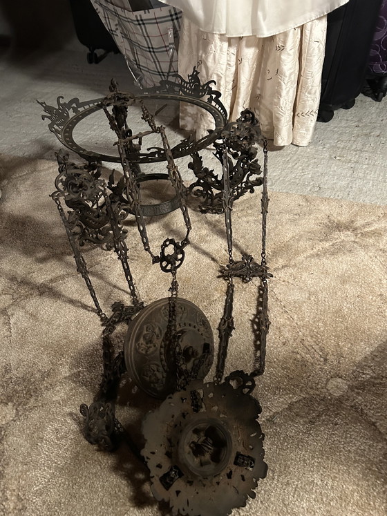 Image 1 of Lámpara antigua grande de scheepjes