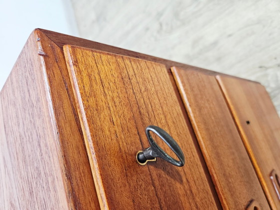 Contenitore vintage in teak di Niels Jonsson per Hugo Troeds, anni '60 – Armadi contenitori (photo 10 of 15)
