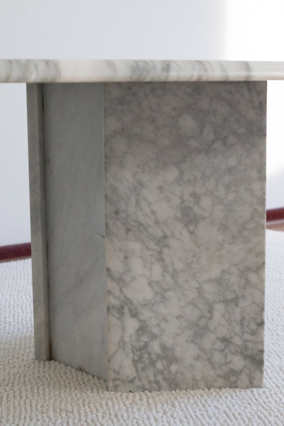 Calacatta Macchia Vecchia Coffee table, Marble, White, Modern (photo 4 of 7)