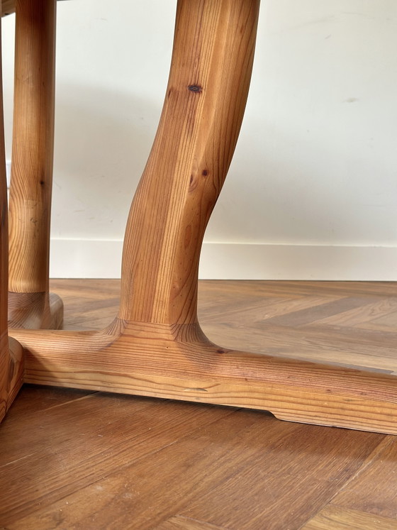 Image 1 of Vintage dining table Danish Design Dyrlund wood 1950s/60s/70s
