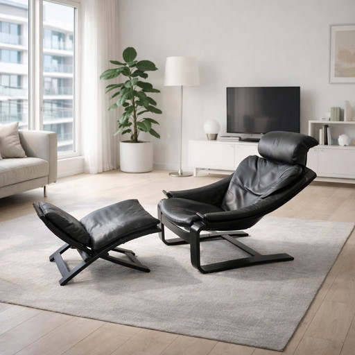 Ake Fribytter for Nelo Sweden, lounge chair