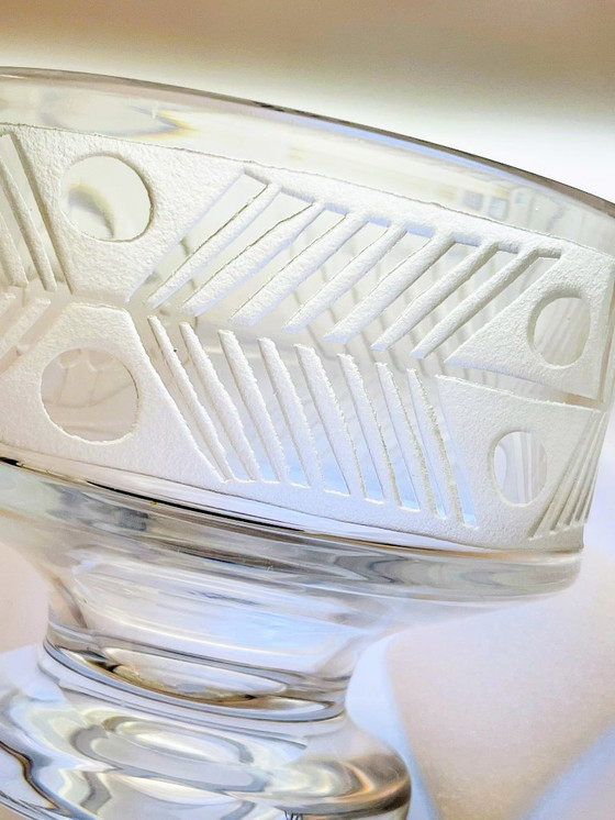 Image 1 of Rare millésime suédois- Bertil Vallien - IKAROS- grand bol des années 1960