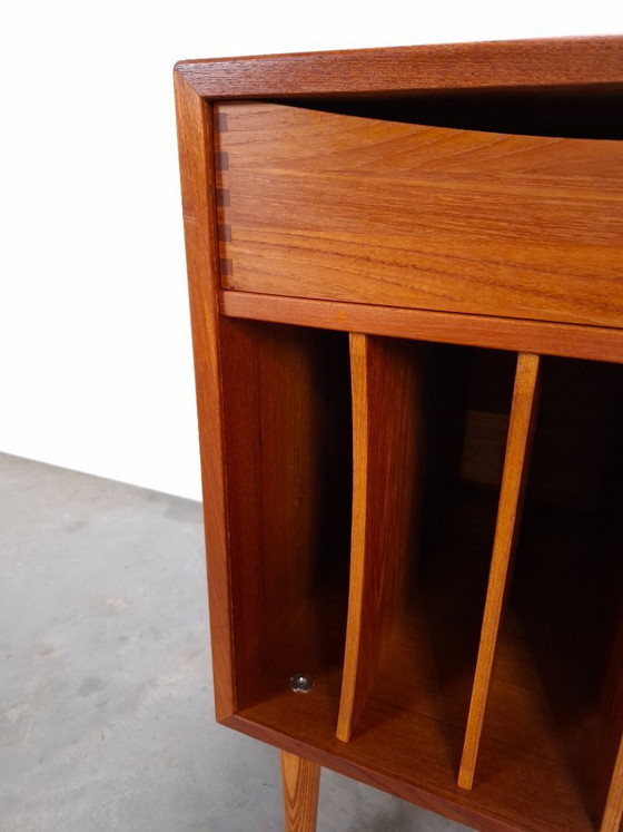 Image 1 of Teak LP cabinet with drawer, TV & media unit, sideboard