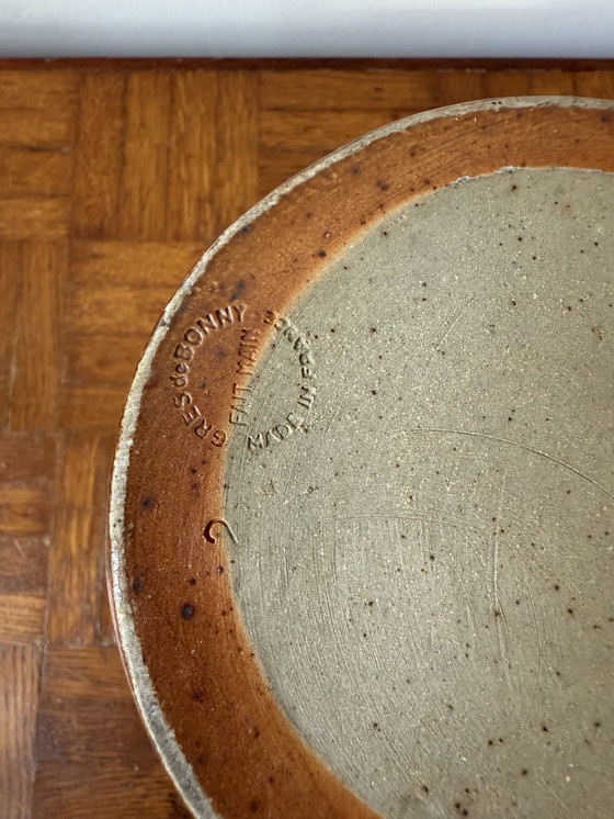 Image 1 of Antica brocca/brodo in gres fatta a mano