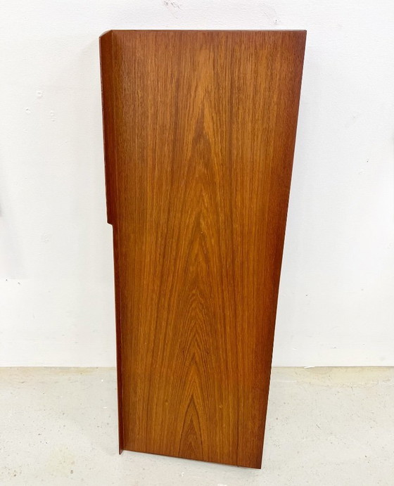 Image 1 of Étagère à magazines vintage en teck par Kai Kristiansen pour le système mural modulaire FM.