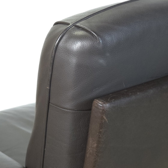 Image 1 of Fauteuils lounge pivotants en cuir De Sede DS-31, design vintage des années 1960