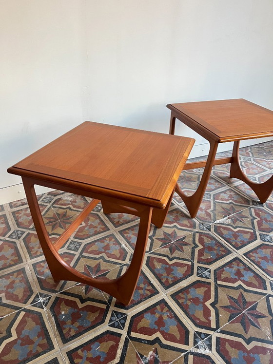 Image 1 of G-Plan nesting tables
