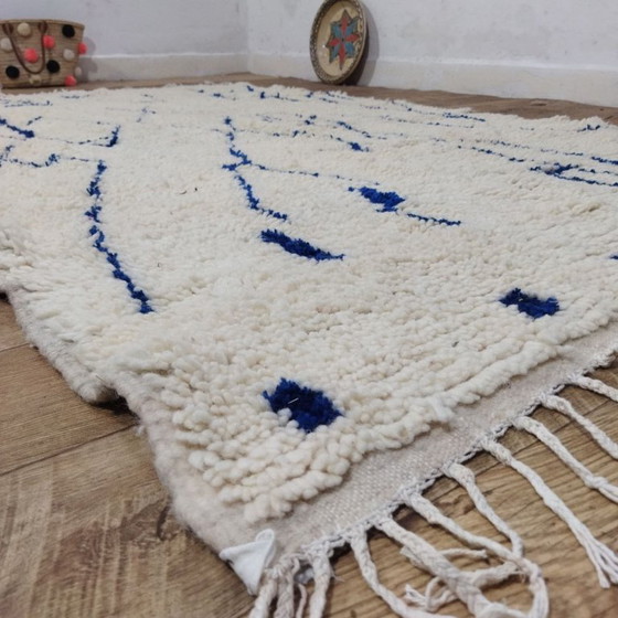 Image 1 of Authentic Moroccan Berber Wool Rug 250 x 150 cm / Authentiek Marokkaans Berbertapijt 250 x 150 cm