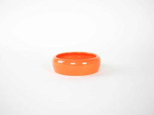 Bol de cerámica, diseño danés, década de 1970, fabricado en Dinamarca.