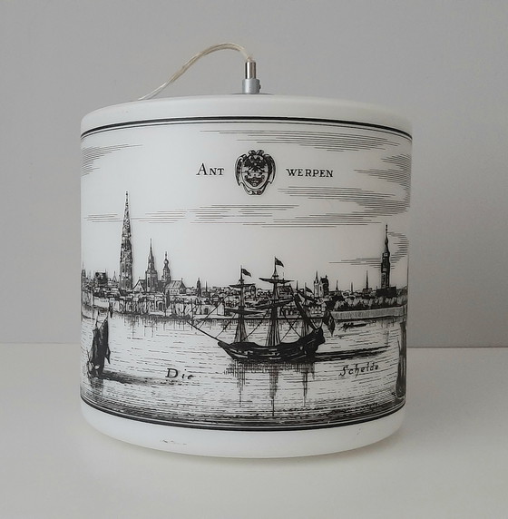 Image 1 of Lampada a sospensione Philips di metà secolo