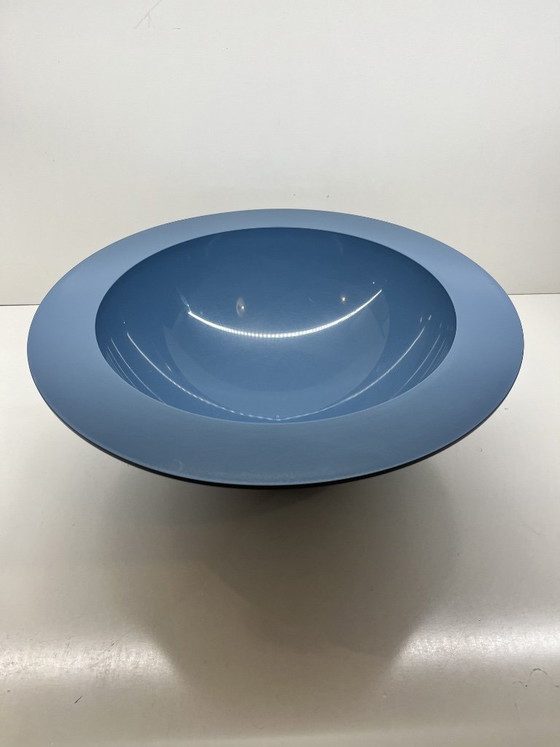 Ciotola Alessi Euclid di Michael Graves - Postmodern/Memphis, Ciotole, Plastica, Blu (foto 4 di 10)