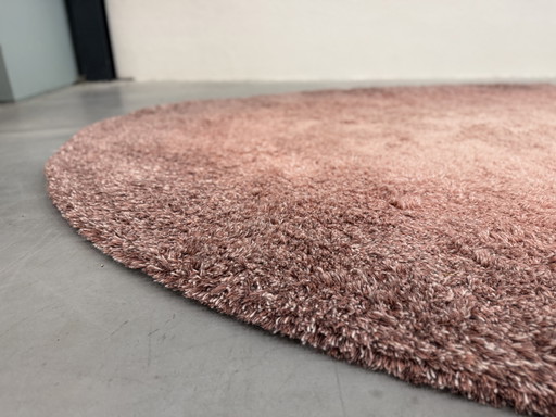 Tapis de signalisation Tapis ovale rose 250x380