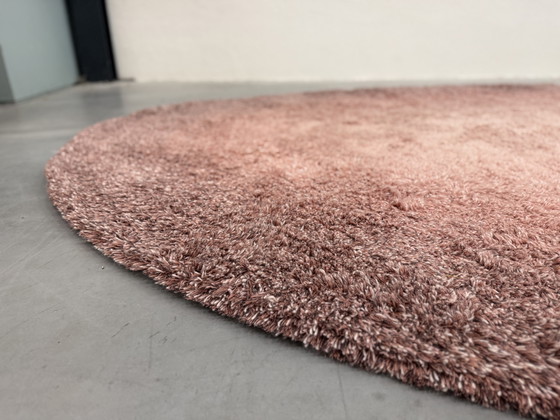 Image 1 of Tapis de signalisation Tapis ovale rose 250x380