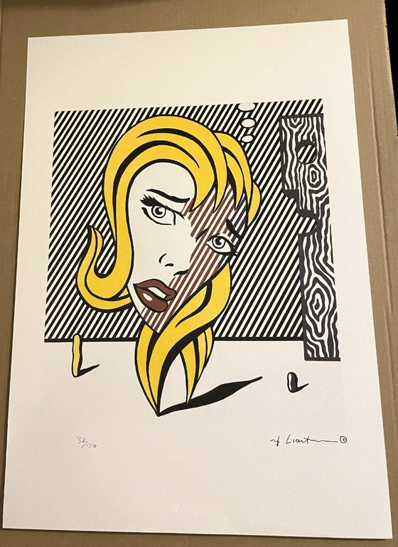 Roy Lichtenstein (1923-1997) - Blonde, 1978 – Lithographies et sérigraphies, Paper (photo 4 of 5)