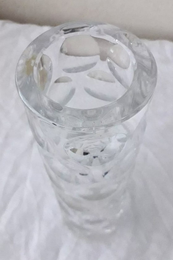 Image 1 of Crystal Roller Vase