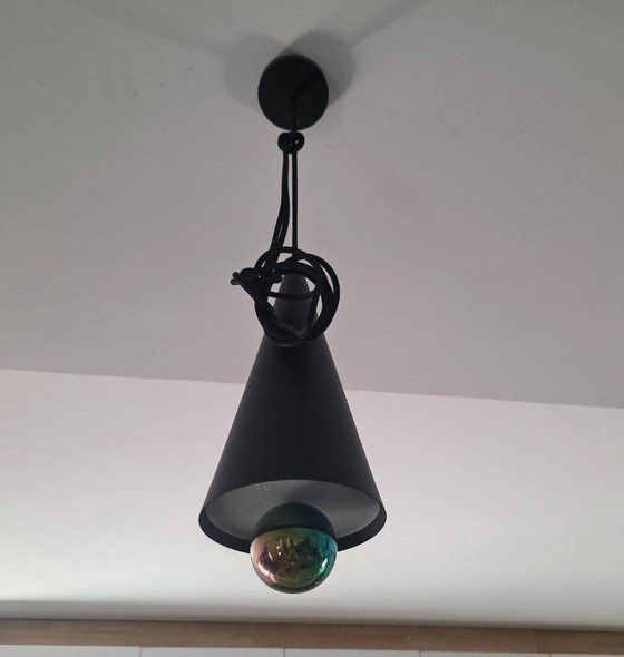3 Cherry Pendant lamps - Petite Friture – Textile, Aluminium (photo 4 of 7)