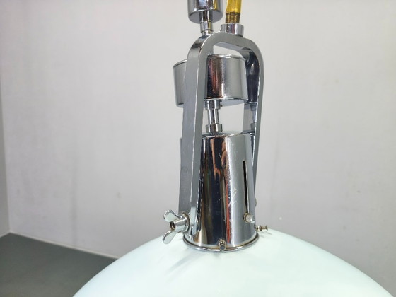 Image 1 of Rare Bauhaus Adjustable Ceiling Light by Otto Mueller, 1930s