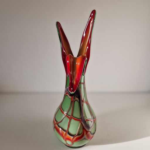 Goldan Talast vintage vase mouth-blown design vase