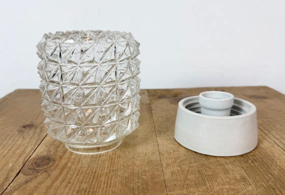 Vintage witte porseleinen plafondlamp, jaren 70 – Plafondlampen, Porcelain (photo 6 of 13)