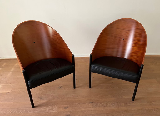 2 Philip Starck Costes Chairs