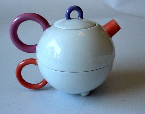 Teapot Arzberg - Fantasia - Porcelain - designed by Matteo Thun - "Tea for One"