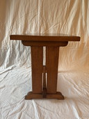 Beistelltisch/Lesetisch im Art-Deco-Stil aus Eiche