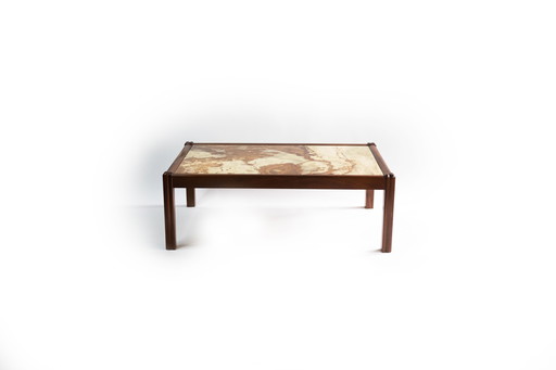 Table basse en marbre vintage