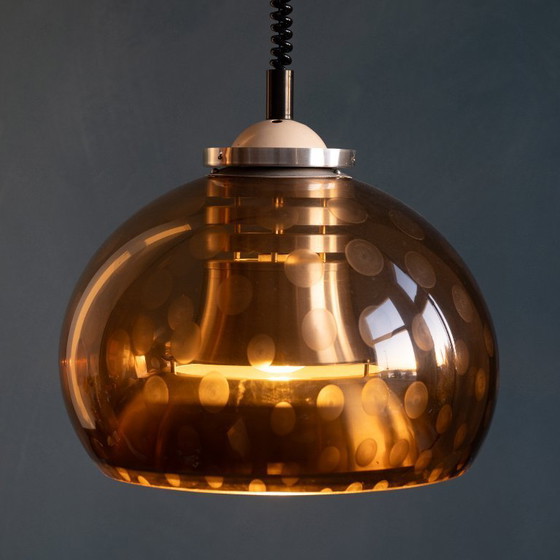 Image 1 of Lampe à suspension champignon Space Age par Lakro Amstelveen