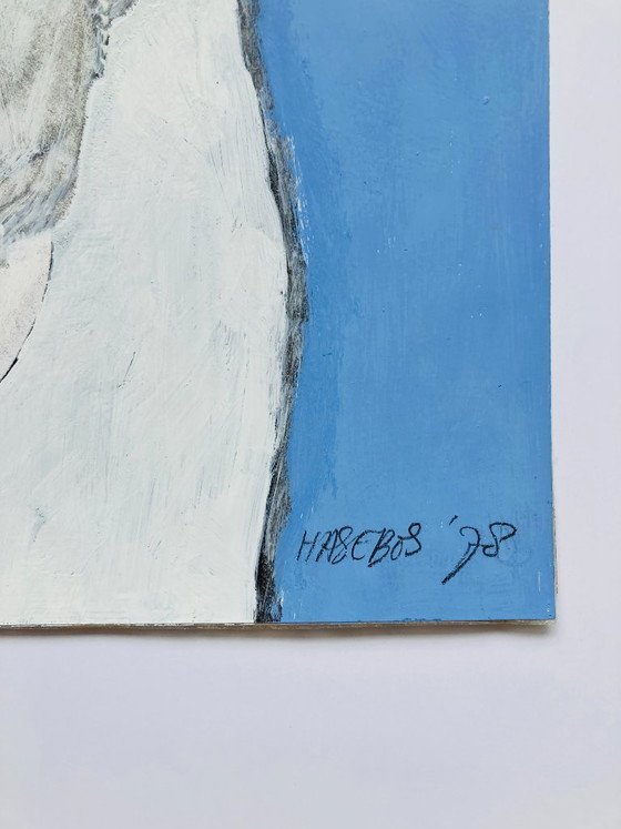Image 1 of Hasebos - Original Mixed Media Artwork - 1978