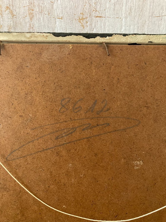 Image 1 of Altes Gemälde von Montmartre in Paris