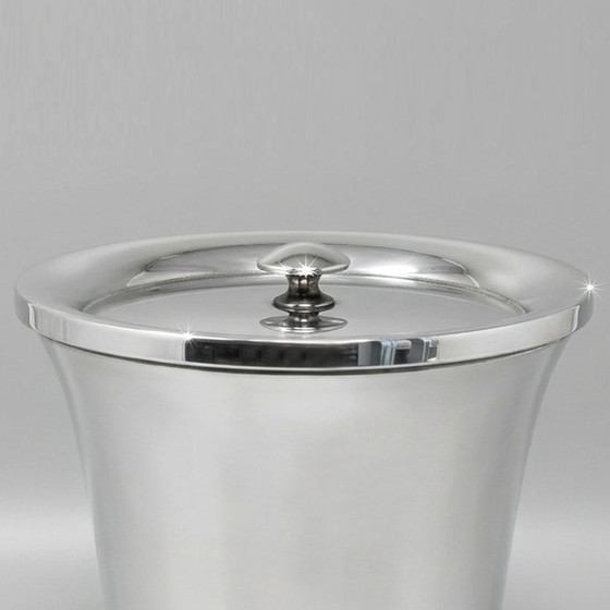 Image 1 of 1960s Mid-Century Modern Ice Bucket by Aldo Tura for Macabo. Made in Italy