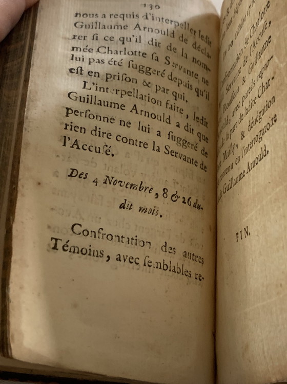 Mémoire Couplets De 1710 - Rousseau Rare EO - Ex-Libris + – Cadeaux, Leather, Paper (photo 12 of 15)