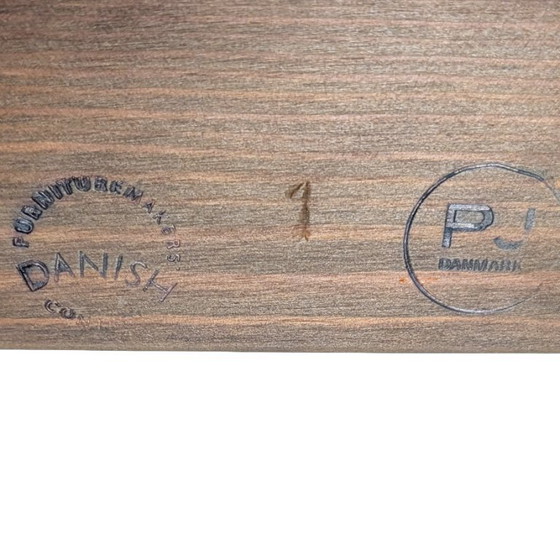 Arne Vodder uitschuifbare eettafel, mid-century stijl, Sibast palissanderhout – Wood, Vintage (photo 10 of 10)