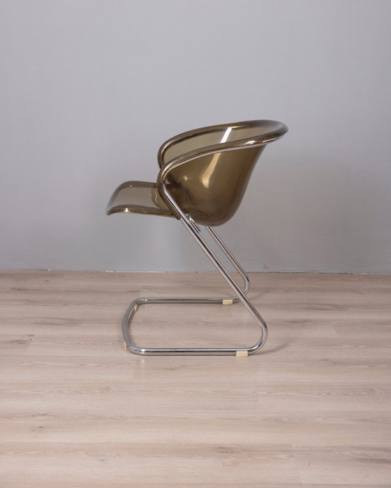 Image 1 of VINTAGE CHAIR FROM THE 1970S, FLYNN MODEL, DESIGNED BY GASTONE RINALDI FOR RIMA