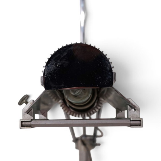 Swisslamps International Haloprofil Vloerlamp van Viktor Frauenknecht, 1970 – Vloerlampen, Chrome, Aluminium (photo 20 of 20)