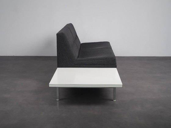 2-zitsbank met bijzettafels van George Nelson voor Herman Miller, USA, jaren 60 – II – 2 zitsbanken, Wool (photo 3 of 8)