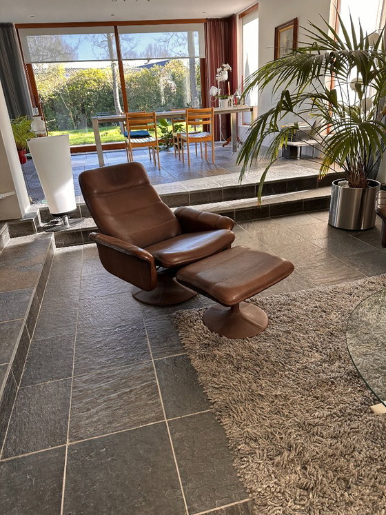 de Sede DS 50 Armchairs 4 pieces – Iron, Leather (photo 4 of 5)