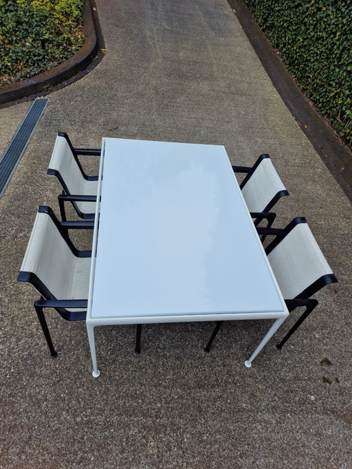 Ensemble de jardin pour 4 personnes de Knoll - Richard Schultz 1966 Collection