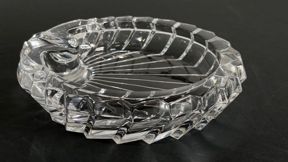 Image 1 of CENDRIER Cristal VINTAGE Forme Coquillage