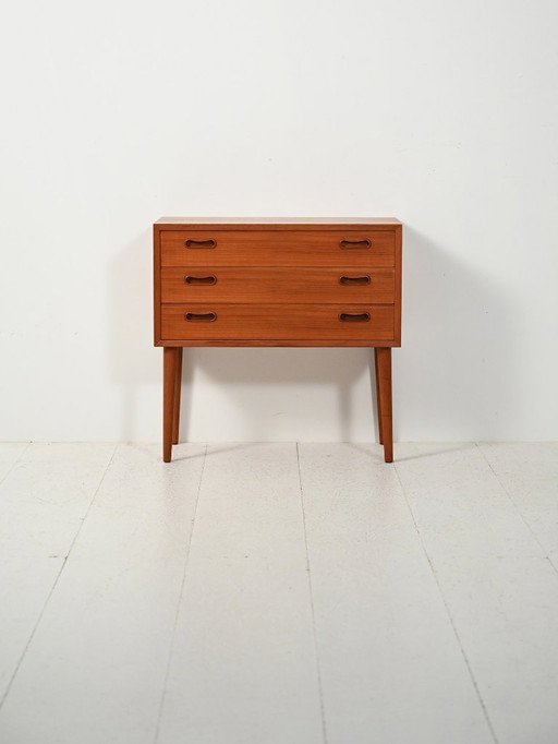 Commode en teck par Dansk Møbelfabrik