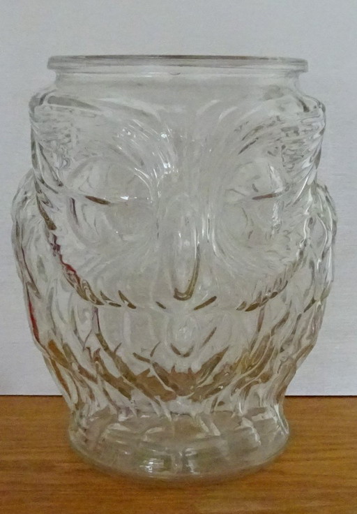 Vintage Owl Jar