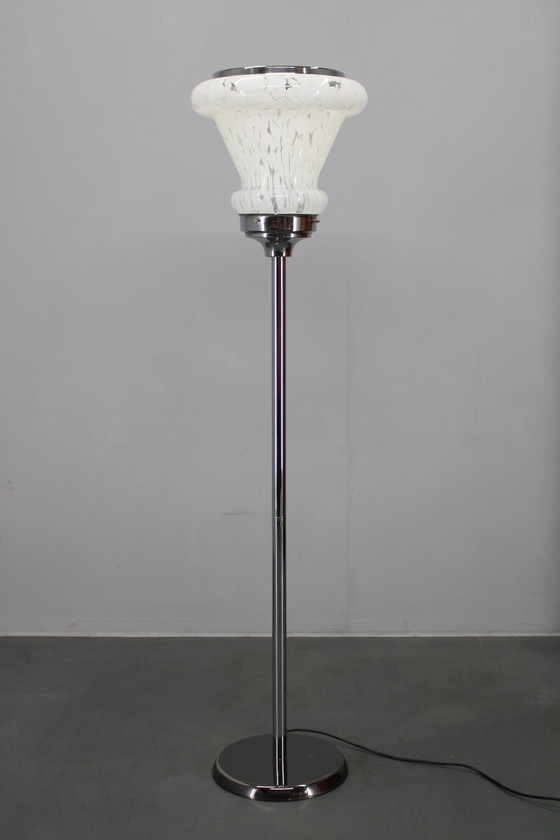 Image 1 of 1970er Glas-Stehlampe, Italien