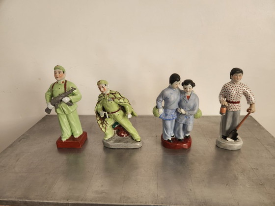 Image 1 of 11 statues of the Chinese Cultural Revolution