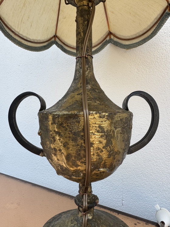 Brutalistische lamp van Max Bré, jaren 60 – Tafellampen, Bronze (photo 10 of 15)