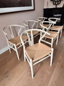 Wishbone Carl Hansen 6 stuks kleur Barley