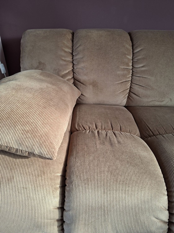 HK living Wave Couch Brown – hk-living, 2 seaters, Textile (photo 5 of 7)