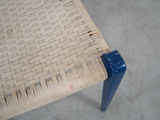 Image 1 of Sedia in teak blu, design danese, anni '60, designer: Niels Otto Møller