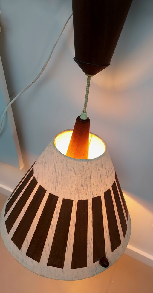Vintage Pendant Hanglamp Temde Leuchten