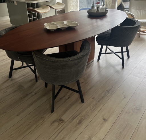 Hans Daalder dining table