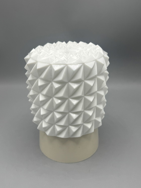 Image 1 of Stylish mid-century corodex ceiling lamp with a sculptural structure